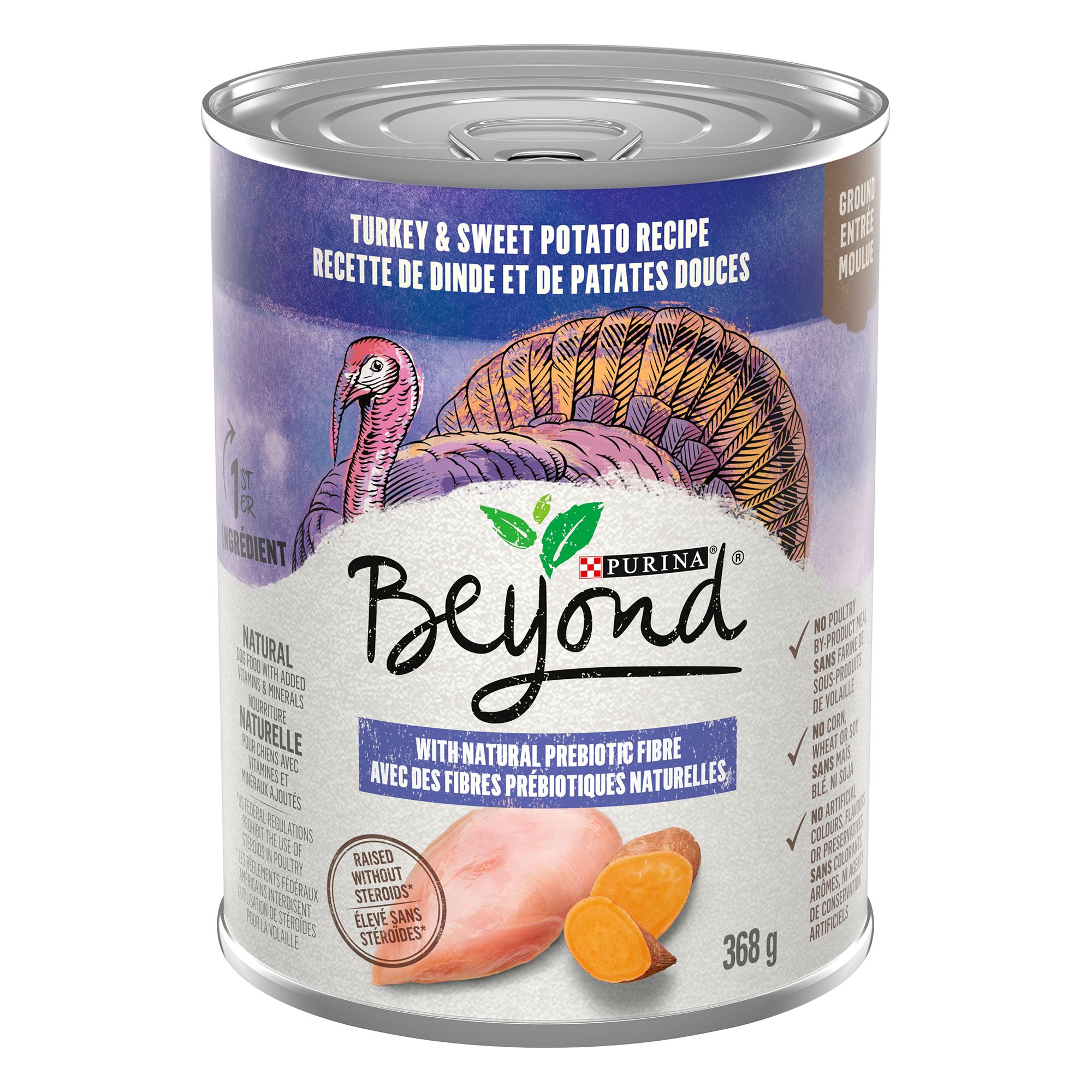 Purina Beyond Grain Free Adult Dog Food Turkey Sweet Potato Ground Entree Recipe