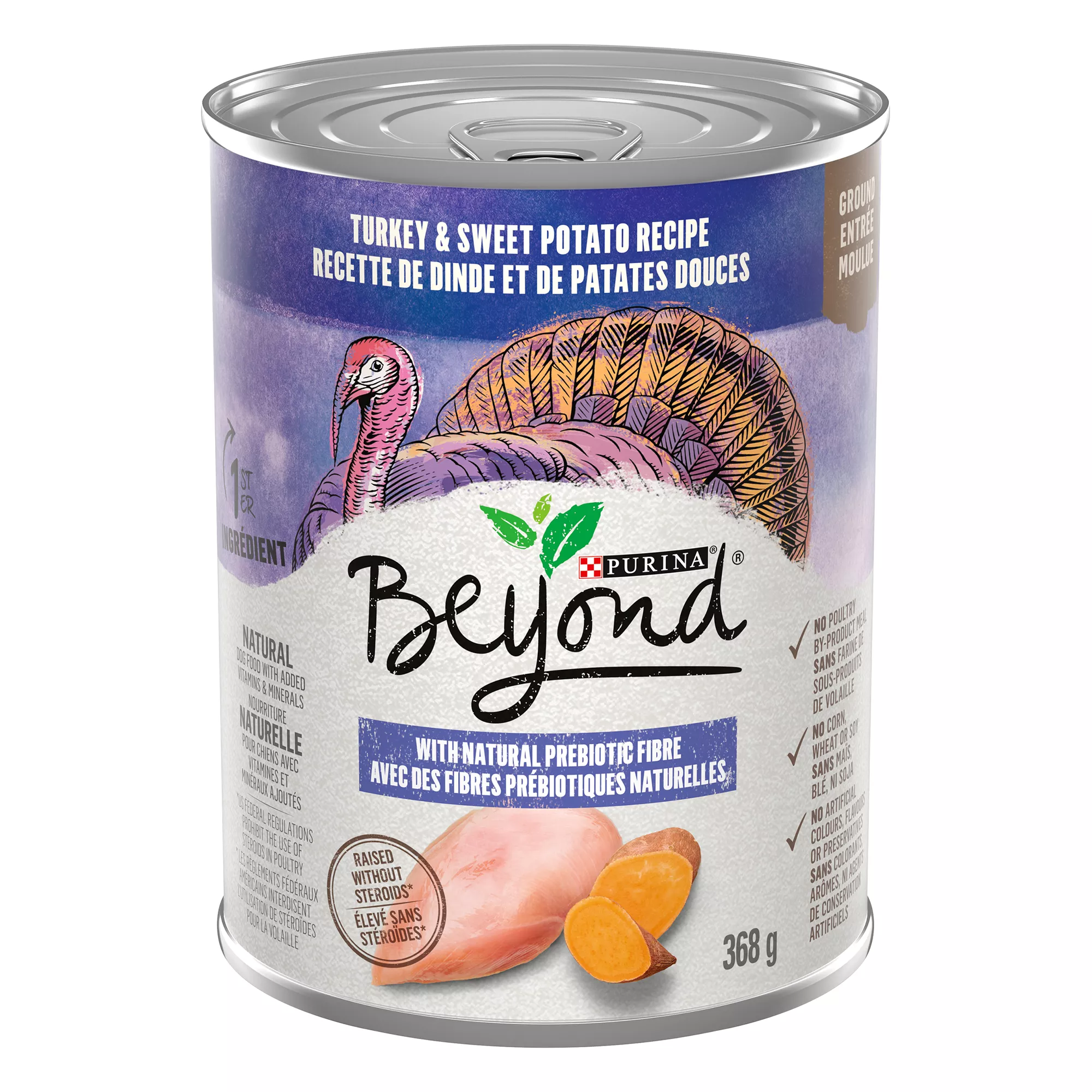 Purina® Beyond® Grain Free Adult Dog Food - Turkey & Sweet Potato Ground Entree Recipe