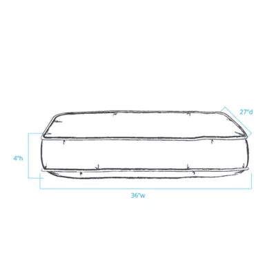 Product Pendleton Stewart Plaid Matress Dog Bed