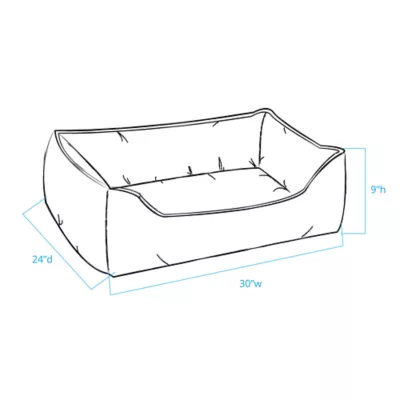 Product Pendleton Ombre Plaid Kuddler Dog Bed