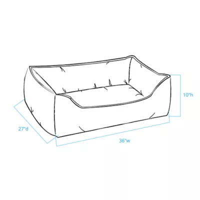 Product Pendleton Ombre Plaid Kuddler Dog Bed