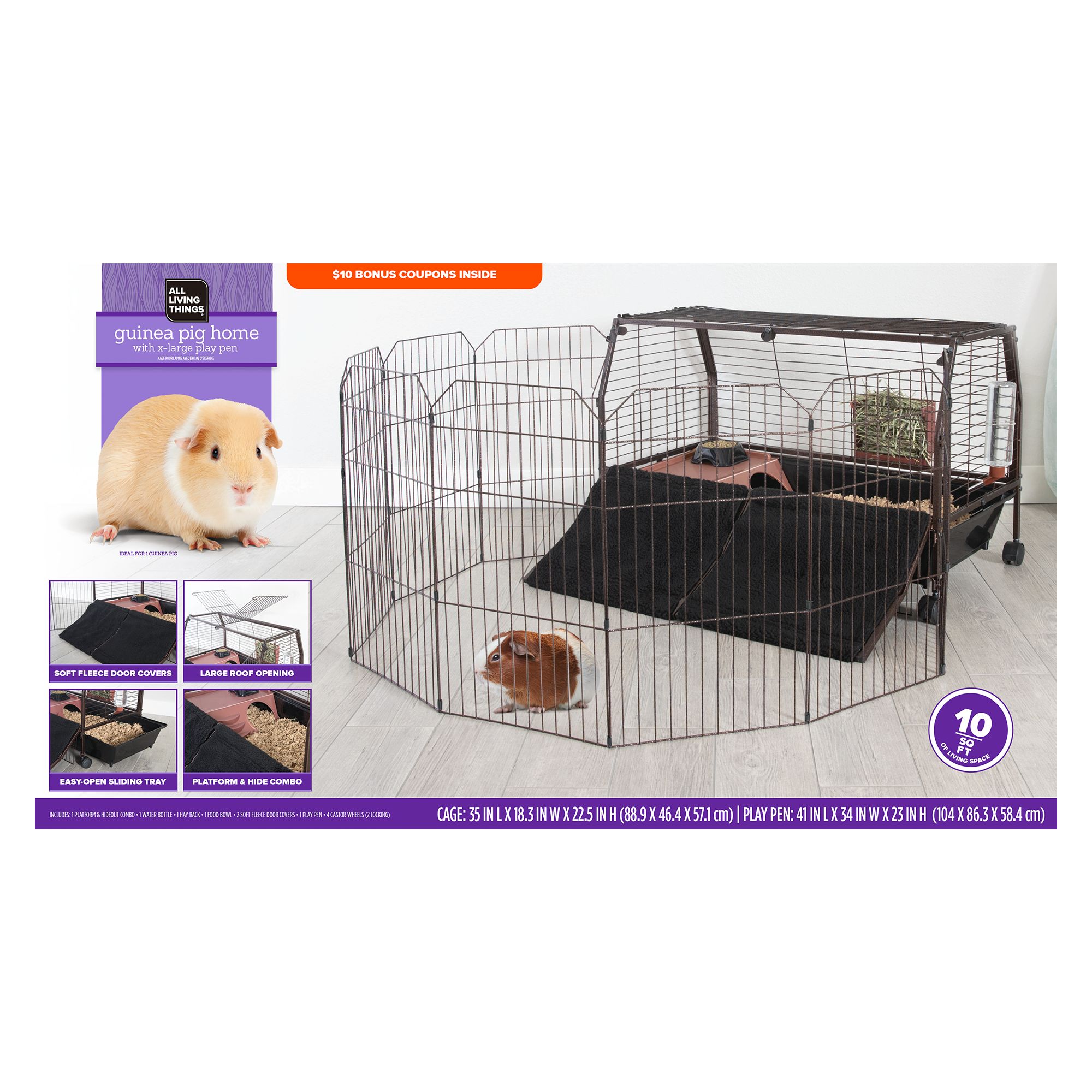 All Living Things® Guinea Pig Home 