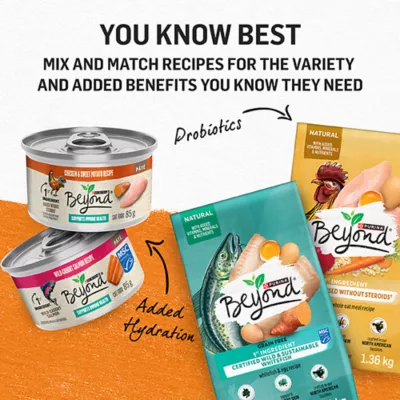 Beyond Adult Wet Cat Food Grain Free Pâté Variety Pack 3 Flavours, 85 g x 12 - Image 6