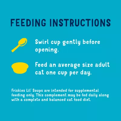 Product Purina® Friskies® Lil' Soups™ in a Velvety Chicken Broth Cat Treat - withTuna