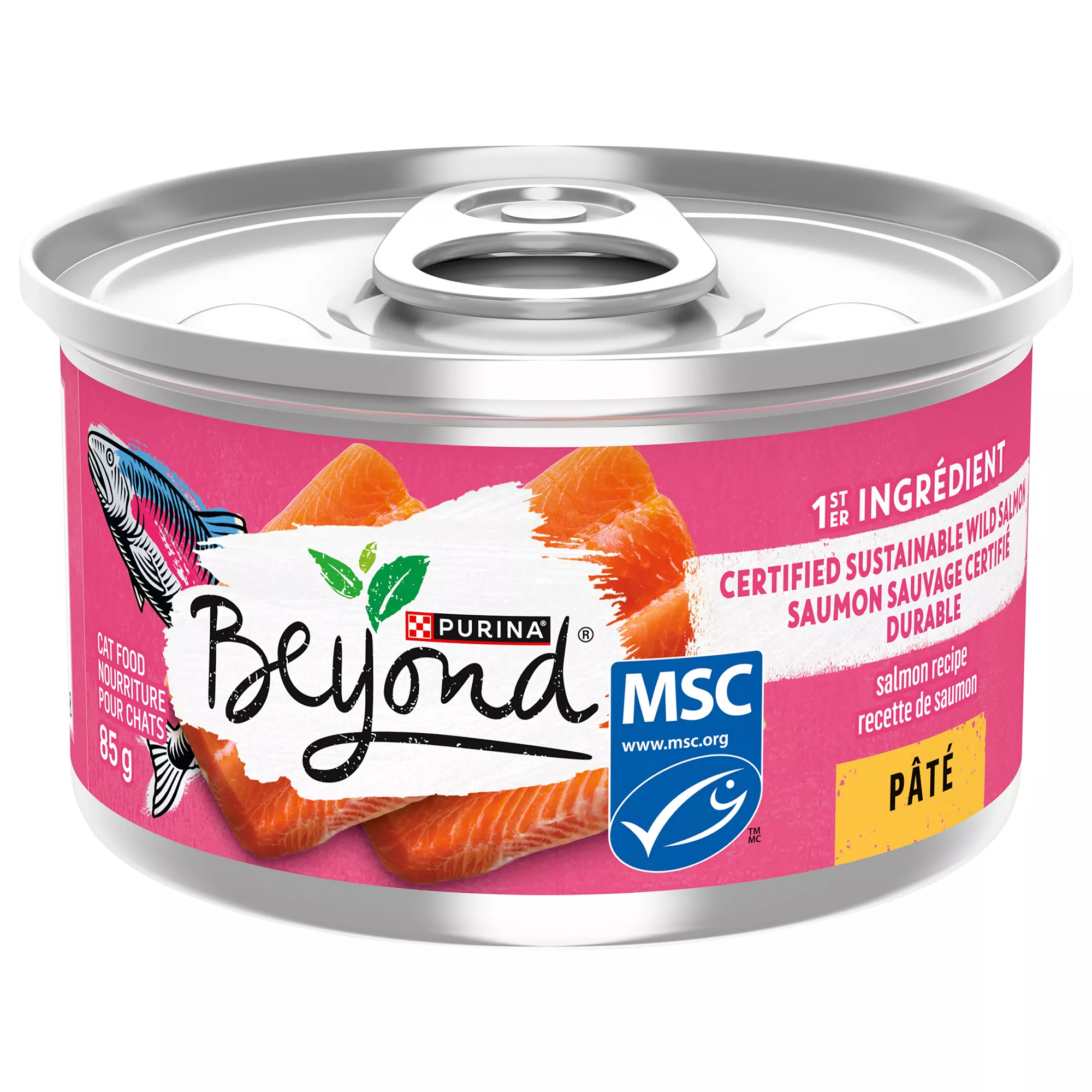 Purina® Beyond® Grain Free Adult Cat Food - Wild Salmon Pate Recipe