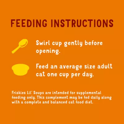 Product Purina® Friskies® Lil' Soups™ in a Velvety Broth Cat Treat - with Chicken & Butternut Squash