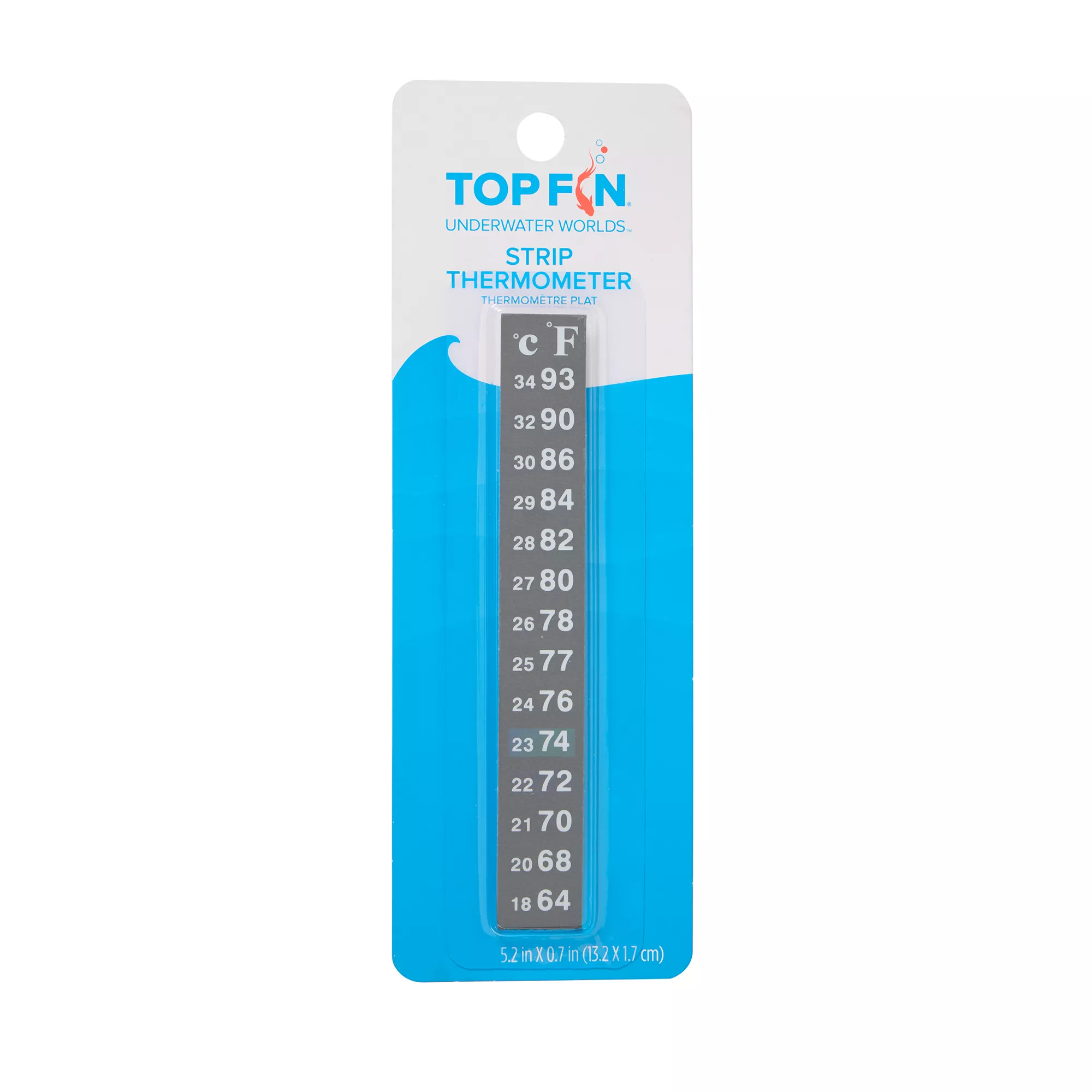 Top Fin Large Strip Thermometer