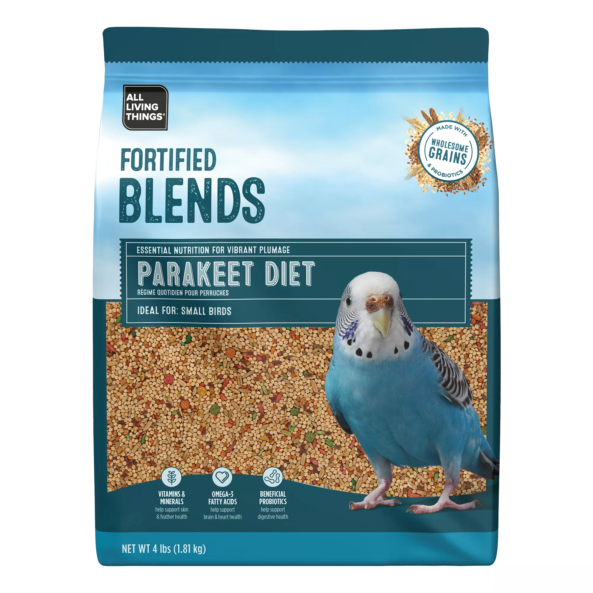 Great Choice® Fortified Parakeet Bird Food