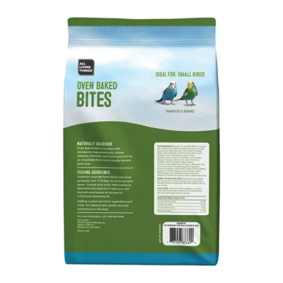 Product All Living Things® Oven Baked Bites Parakeet Diet