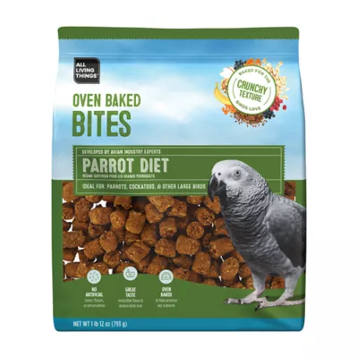 Product All Living Things® Oven Baked Bites Parrot Diet