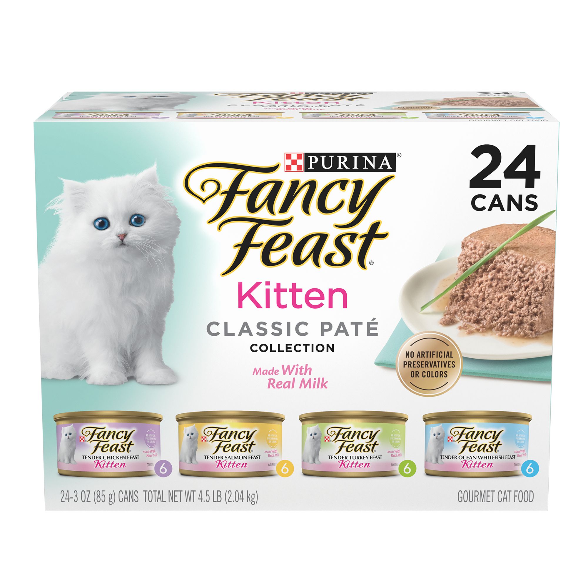 Fancy feast wet clearance food