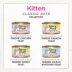 Fancy Feast® Kitten Classic Pate Wet Cat Food - Variety Pack, 3 Oz, 24 Count, Real Milk image thumbnail 4