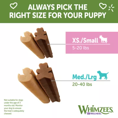 Product WHIMZEES Dental Puppy Treat - Natural, Grain Free