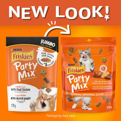 Product Purina® Friskies® Party Mix™ Original Crunch Cat Treat - Chicken, Liver & Turkey