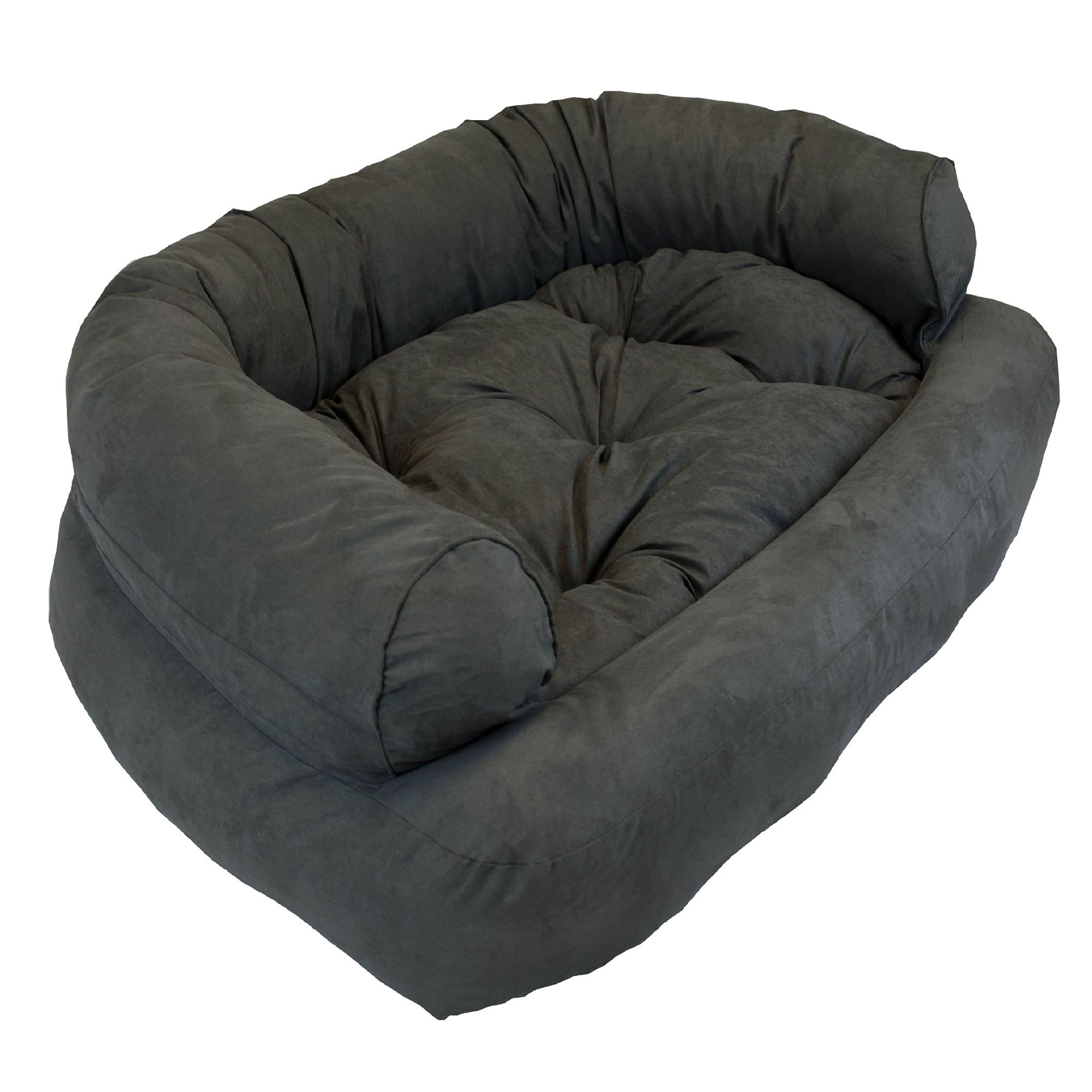 Overstuffed hot sale dog bed