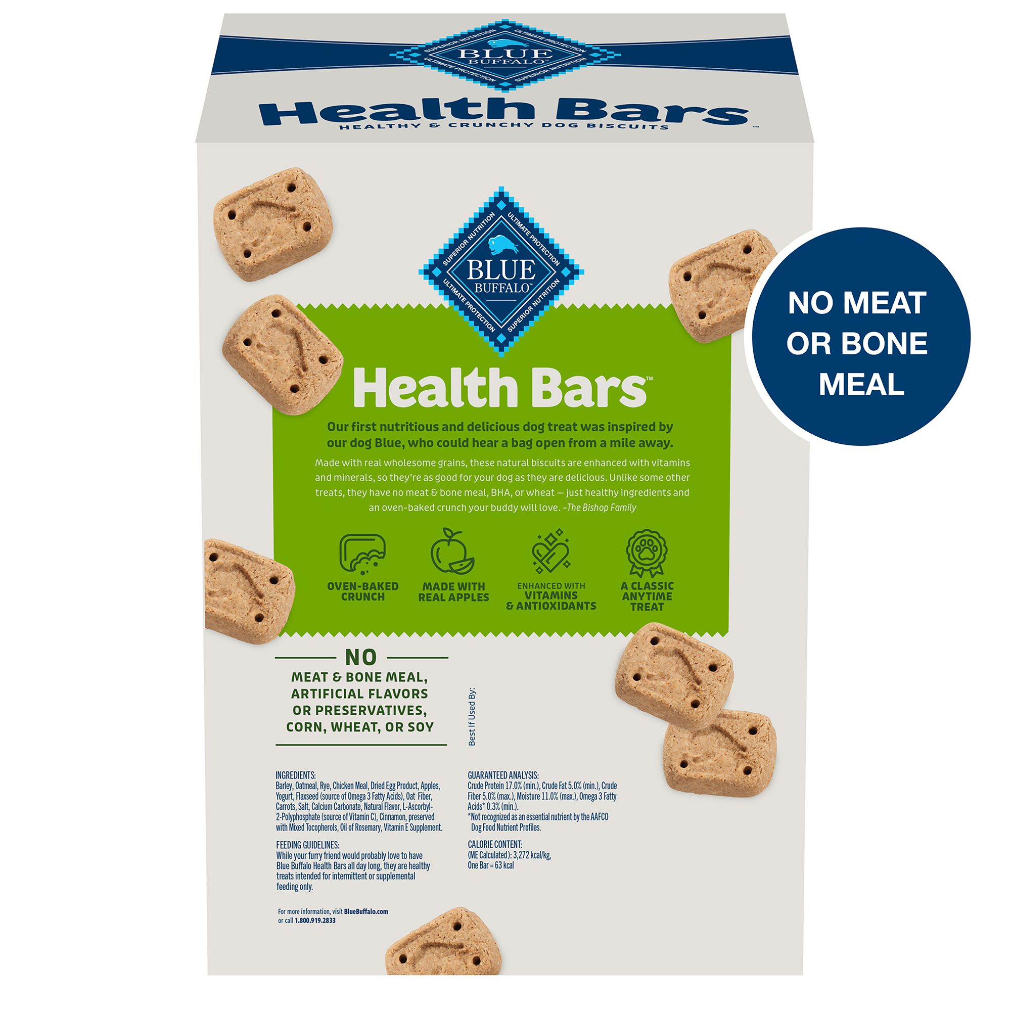 Blue Buffalo Health Bars Mini Dog Treats Dog Biscuits Bakery Petsmart