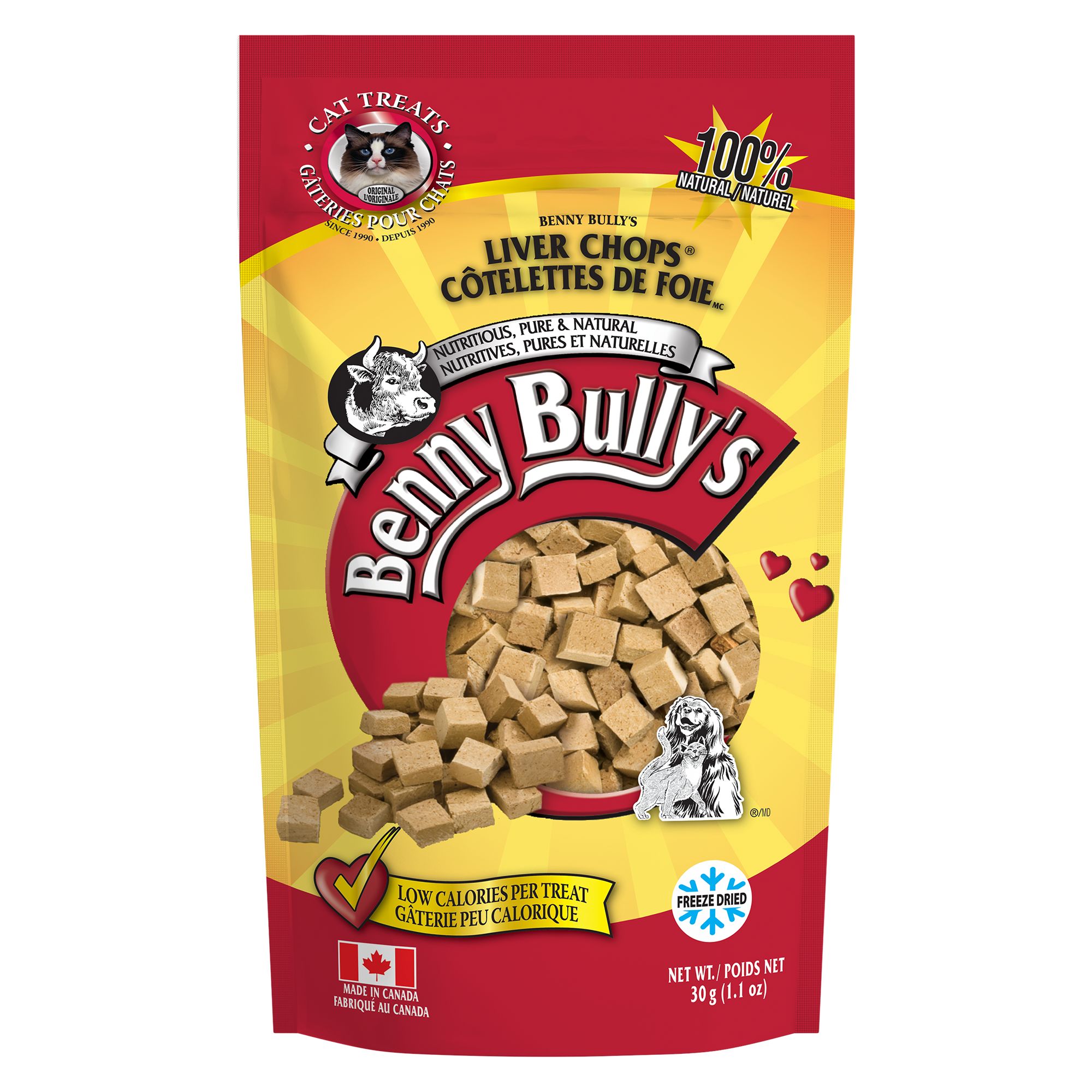 Benny Bully's cat treat