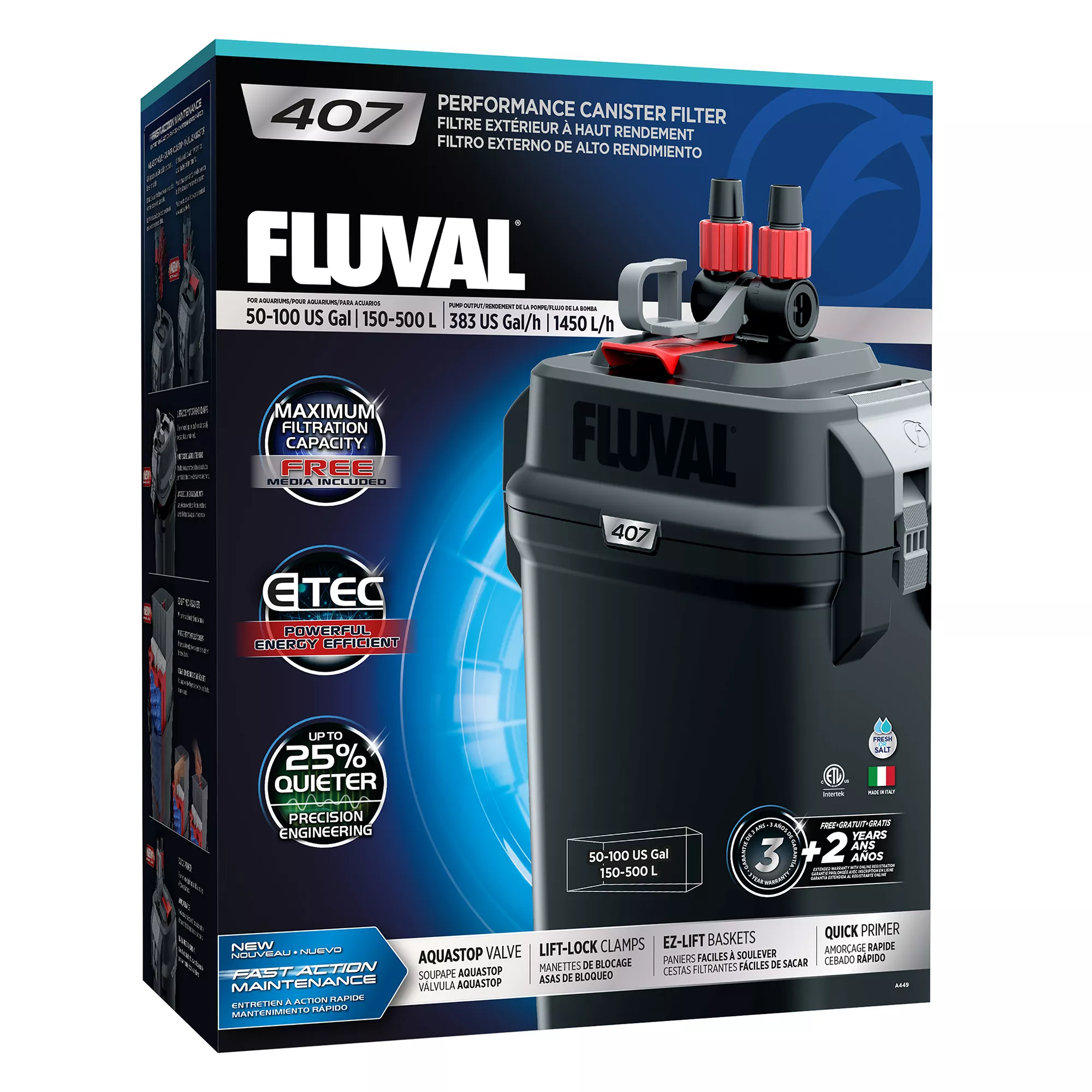 Fluval® 407 Performance Canister Filter