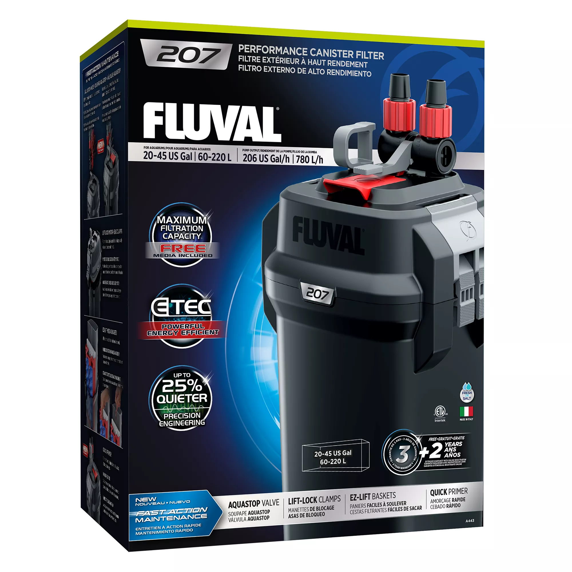 Fluval® 207 Performance Canister Filter