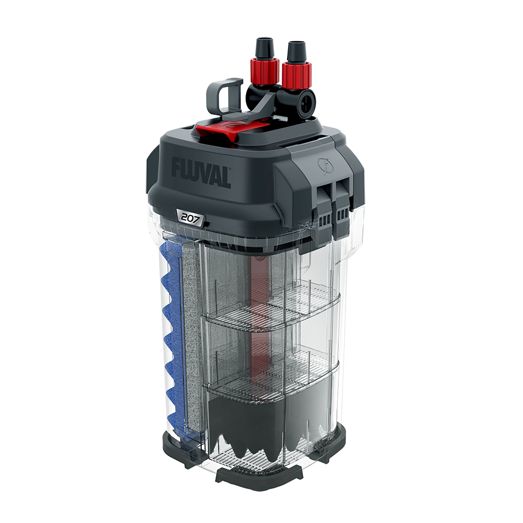 Fluval® 207 Performance Aquarium Canister Filter for Fish Tank Filtration - thumbnail 3