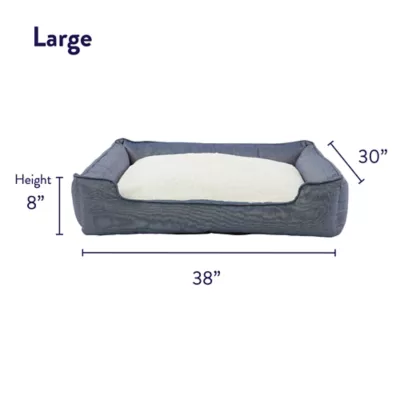 Product Top Paw® Chambray Cuddler Dog Bed