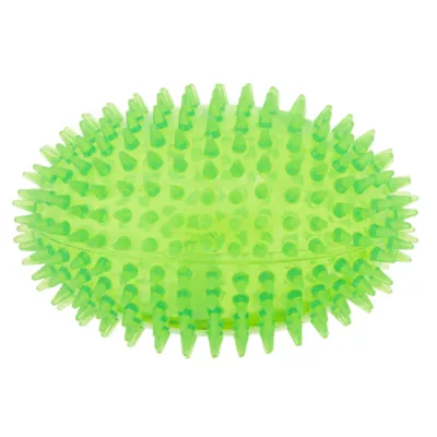 Product Top Paw® Spiky Football Dog Toy - Squeaker