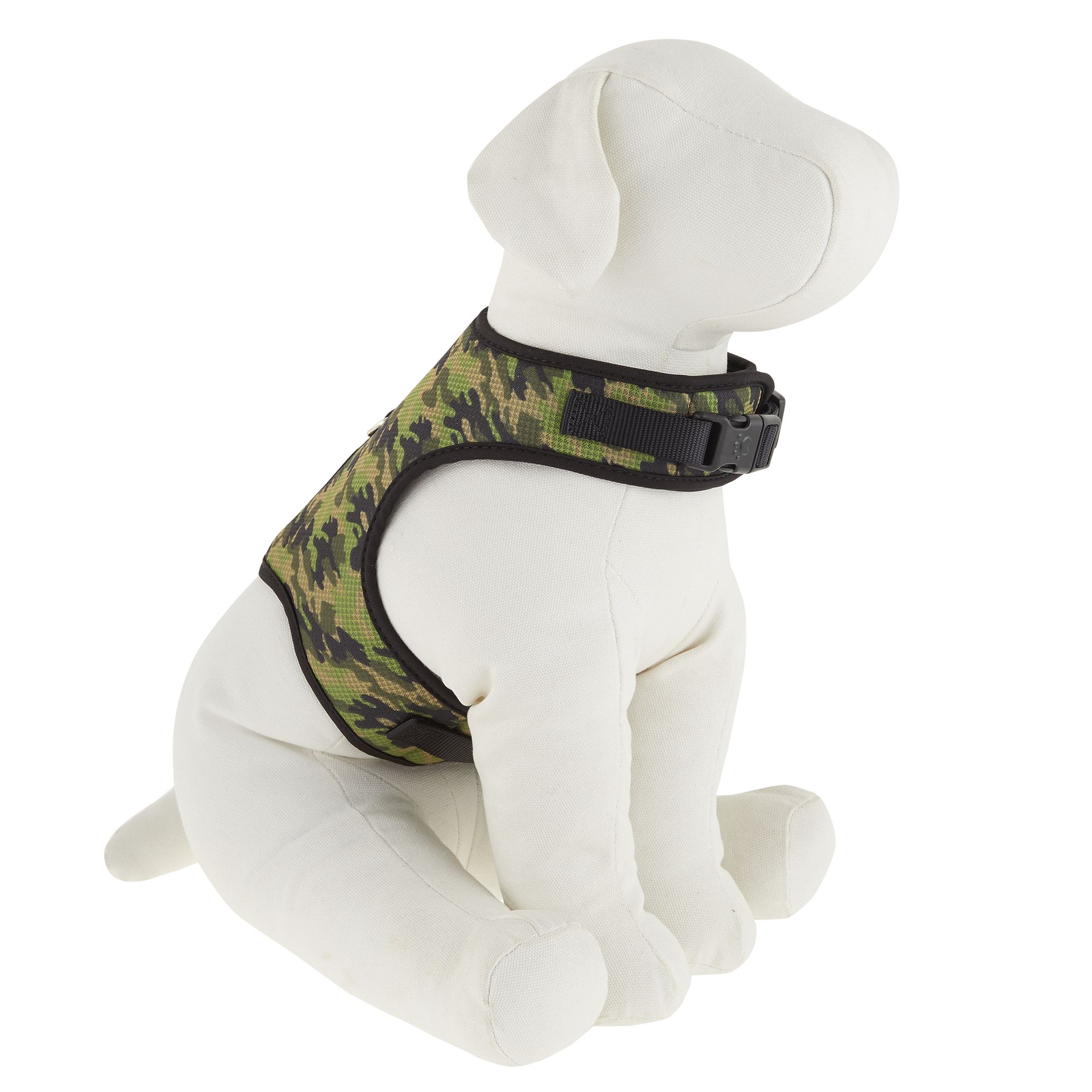 camouflage dog harness