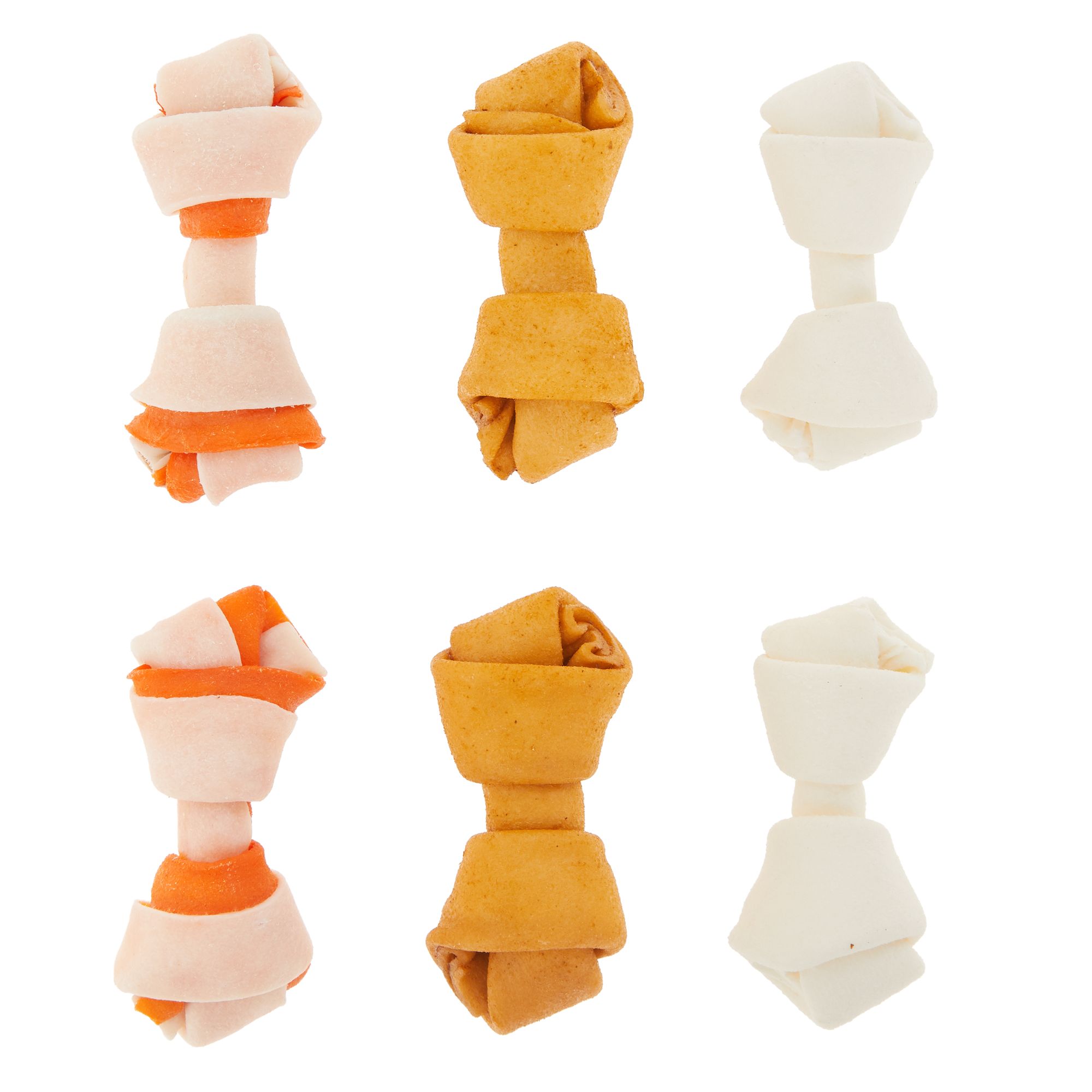 Thrills & Chills™ Spooky Bones Assorted Mini Knotted Bones Dog Treat