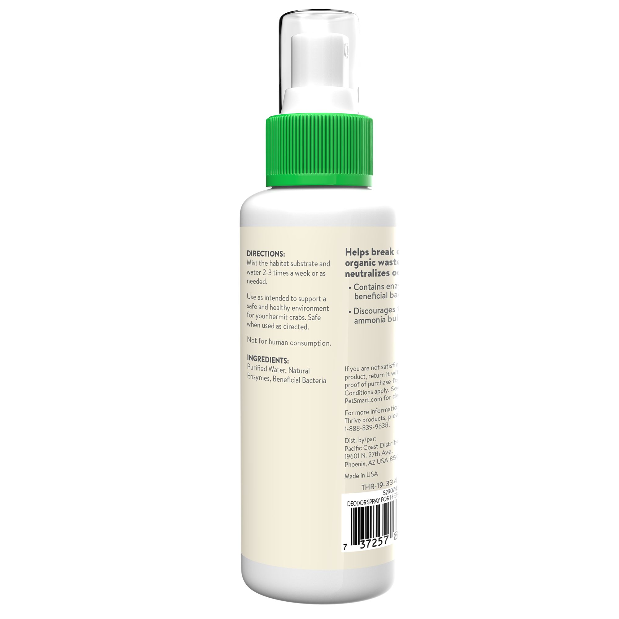 Thrive Hermit Crab Probiotic Spray - Hermit Crab Habitat Care - 4 fl oz - thumbnail 2