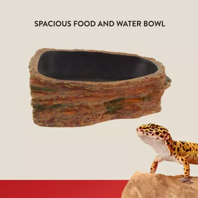 Product Thrive Brown Reptile Bowl