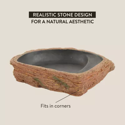 Product Thrive Brown Reptile Bowl