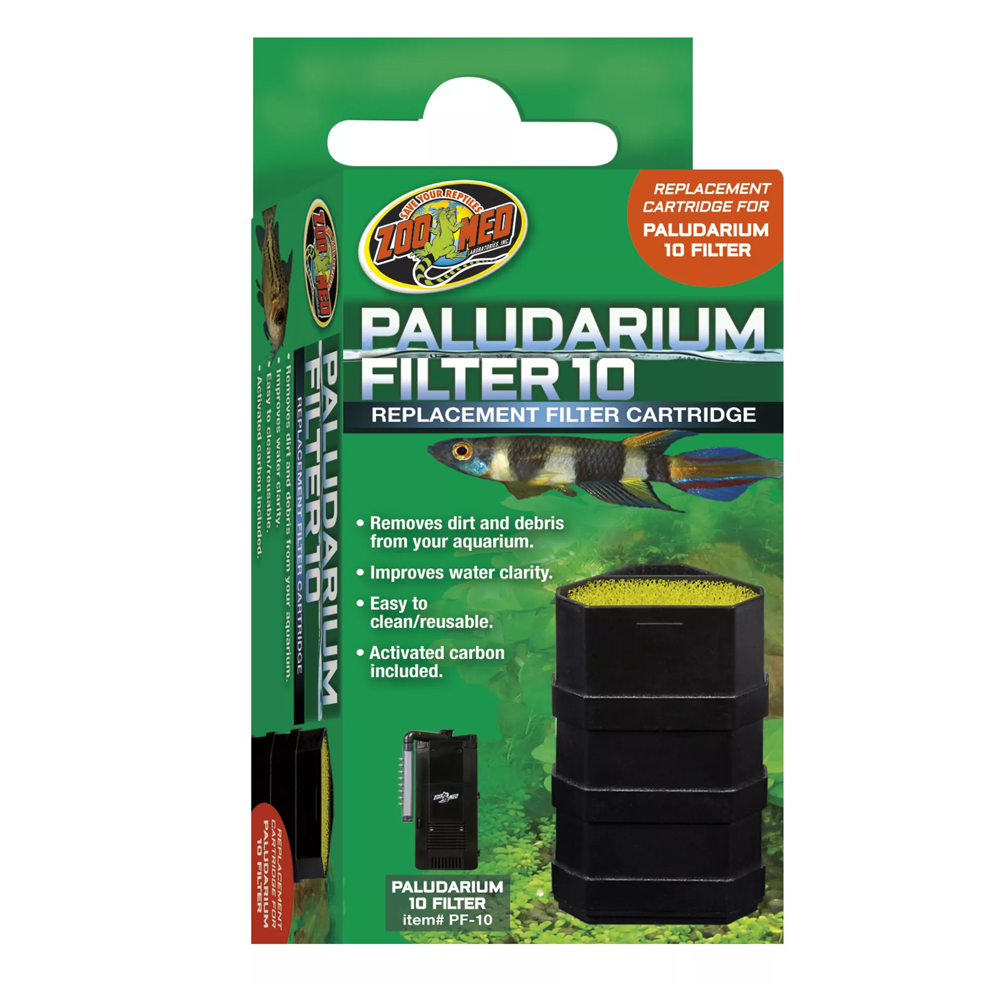 Zoo Med Paludarium Filter 10 Replacement Cartridge