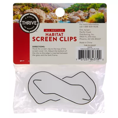 Product Thrive 30 Gallon and Smaller Habitat Screen Clips