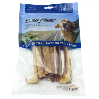 Product Chew Time Beef Bully Chews Dog Treats