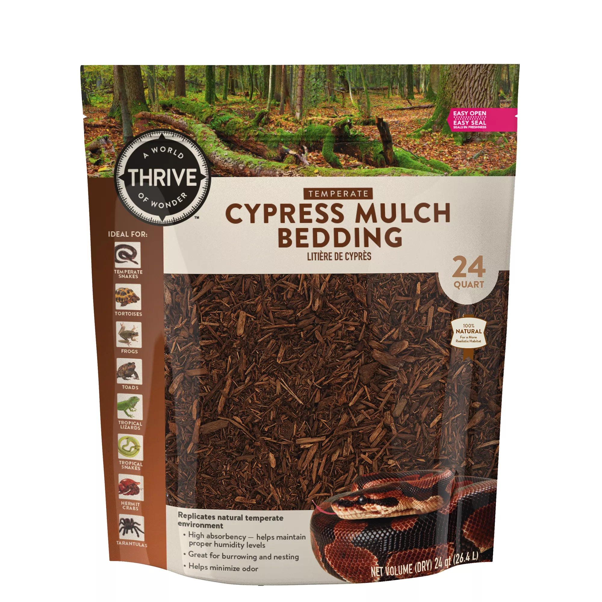 Thrive Cypress Mulch Reptile Bedding