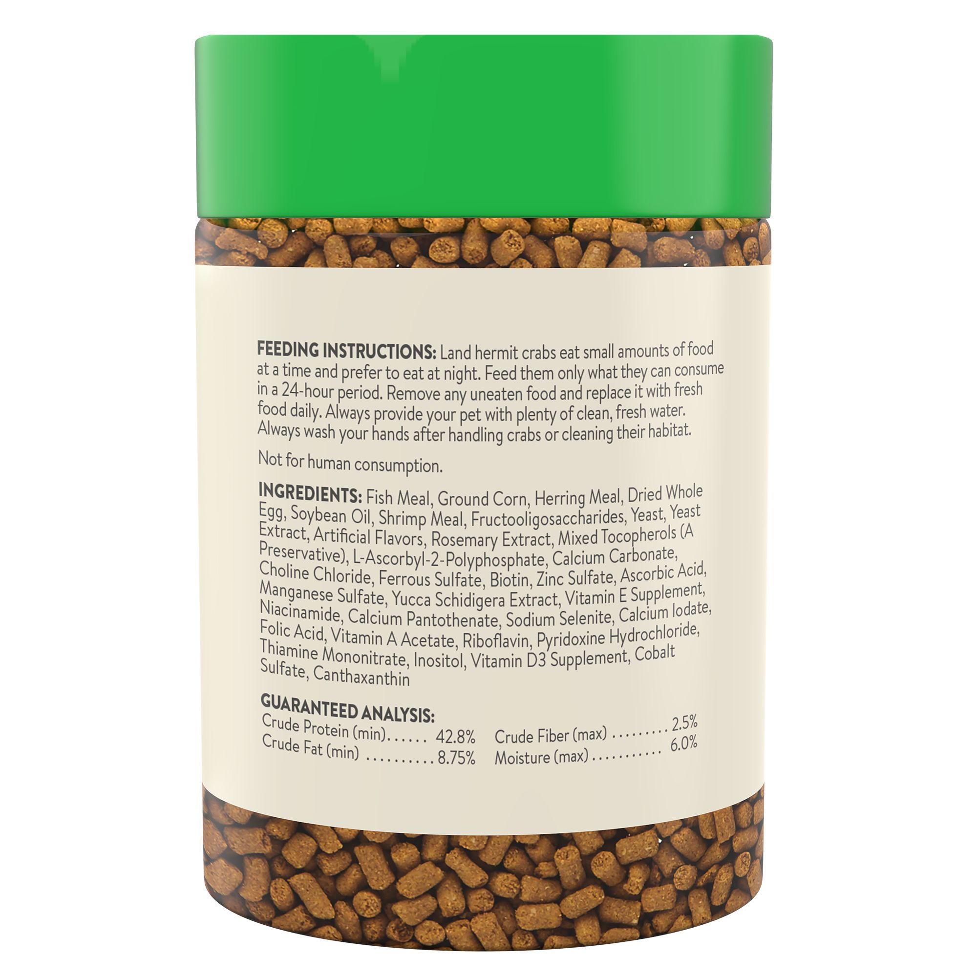Thrive Hermit Crab Pellet Diet - Hermit Crab Food - 3 oz - thumbnail 2