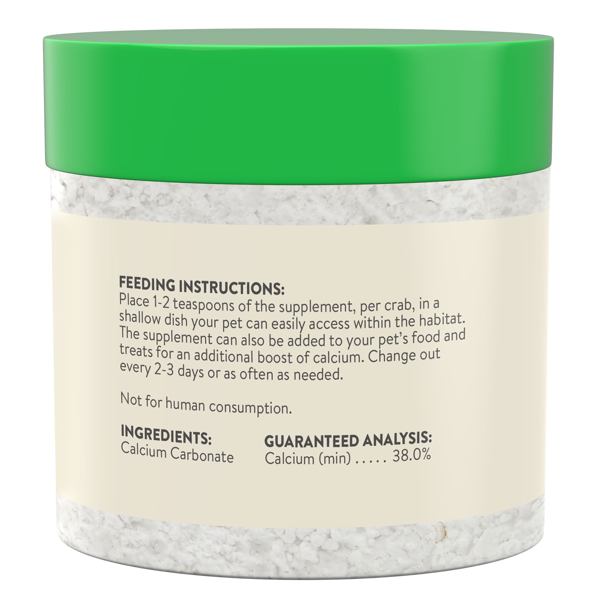 Thrive Reptile Calcium Supplement - Calcium Powder for Reptiles - 2 oz - thumbnail 2