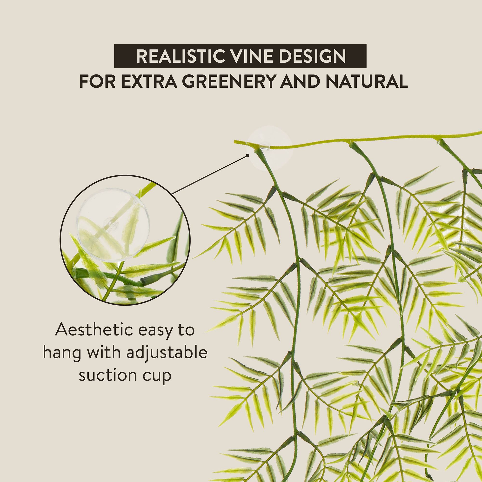 Thrive Semi-Aquatic Turtle Tank Vine - Climbing Terrarium Decor - thumbnail 4