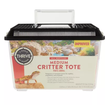 Product Thrive Critter Reptile Tote