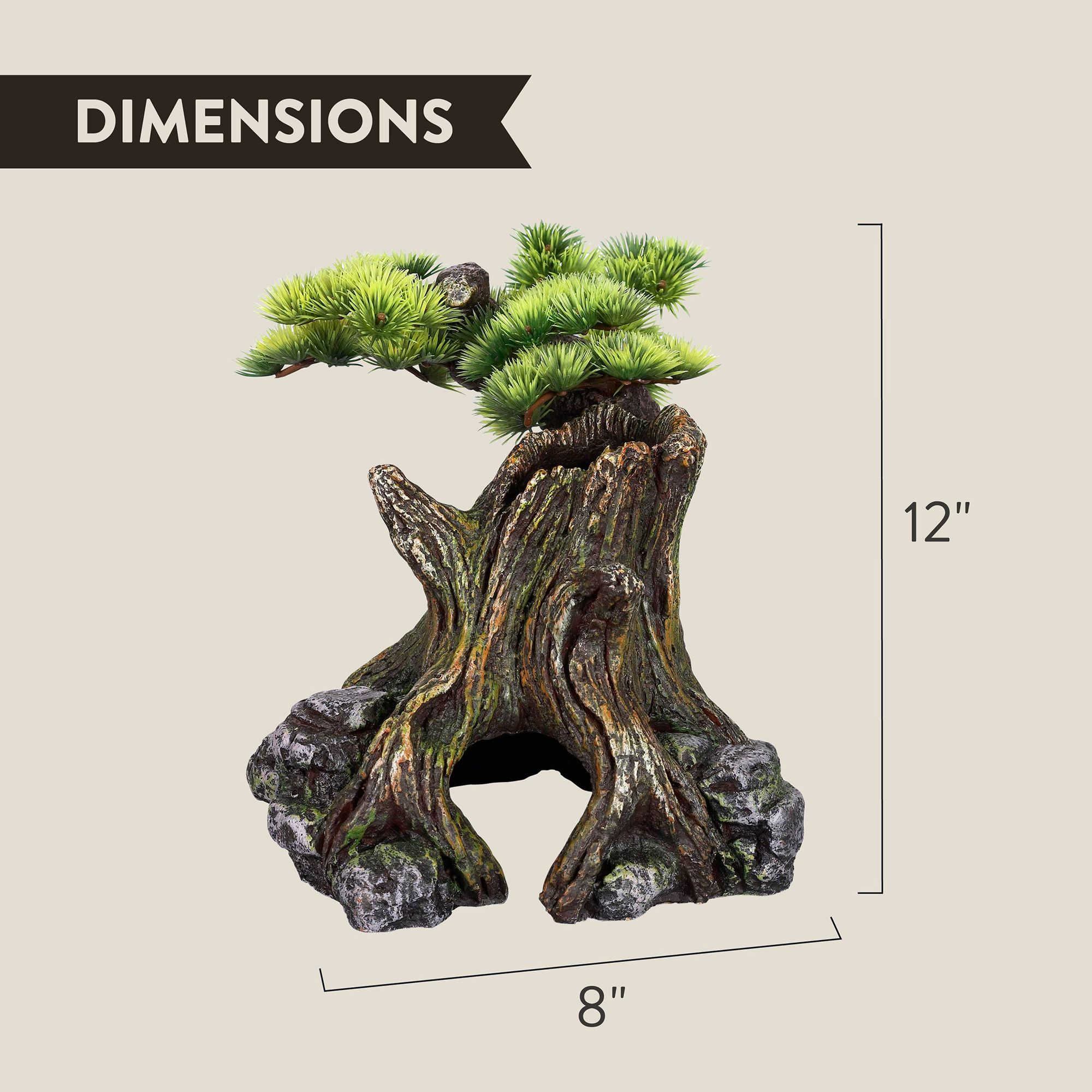 Thrive Bonsai Tree Reptile Decor - Terrarium Decor - thumbnail 2