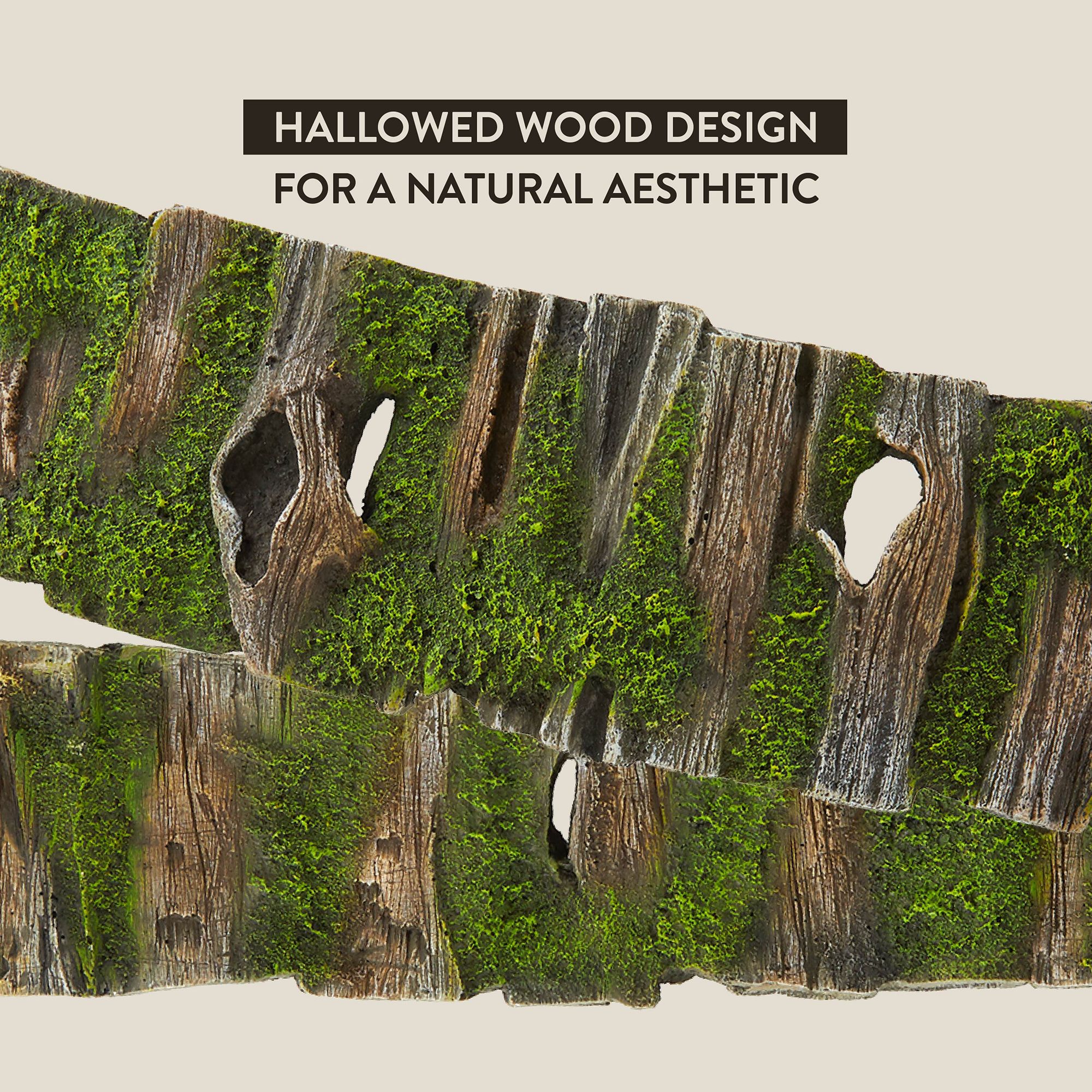Thrive Hollow Wood Reptile Ramp - Climbing Terrarium Decor - thumbnail 4