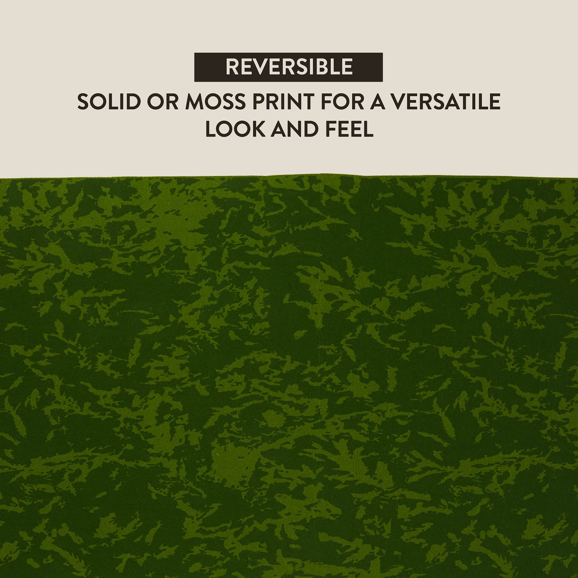 Thrive Tropical Green Reversible Habitat Carpet - Reptile Terrarium Liner - 20-40 Gal - thumbnail 4