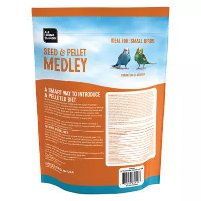 Product All Living Things® Seed & Pellet Medley Parakeet Diet