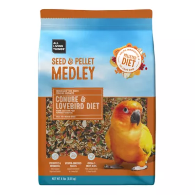 Product All Living Things® Seed & Pellet Medley Conure Diet