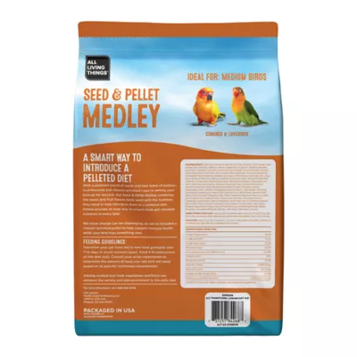 Product All Living Things® Seed & Pellet Medley Conure Diet