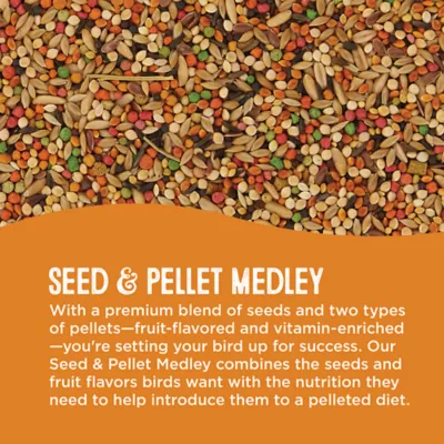 Product All Living Things® Seed & Pellet Medley Finch & Canary Diet