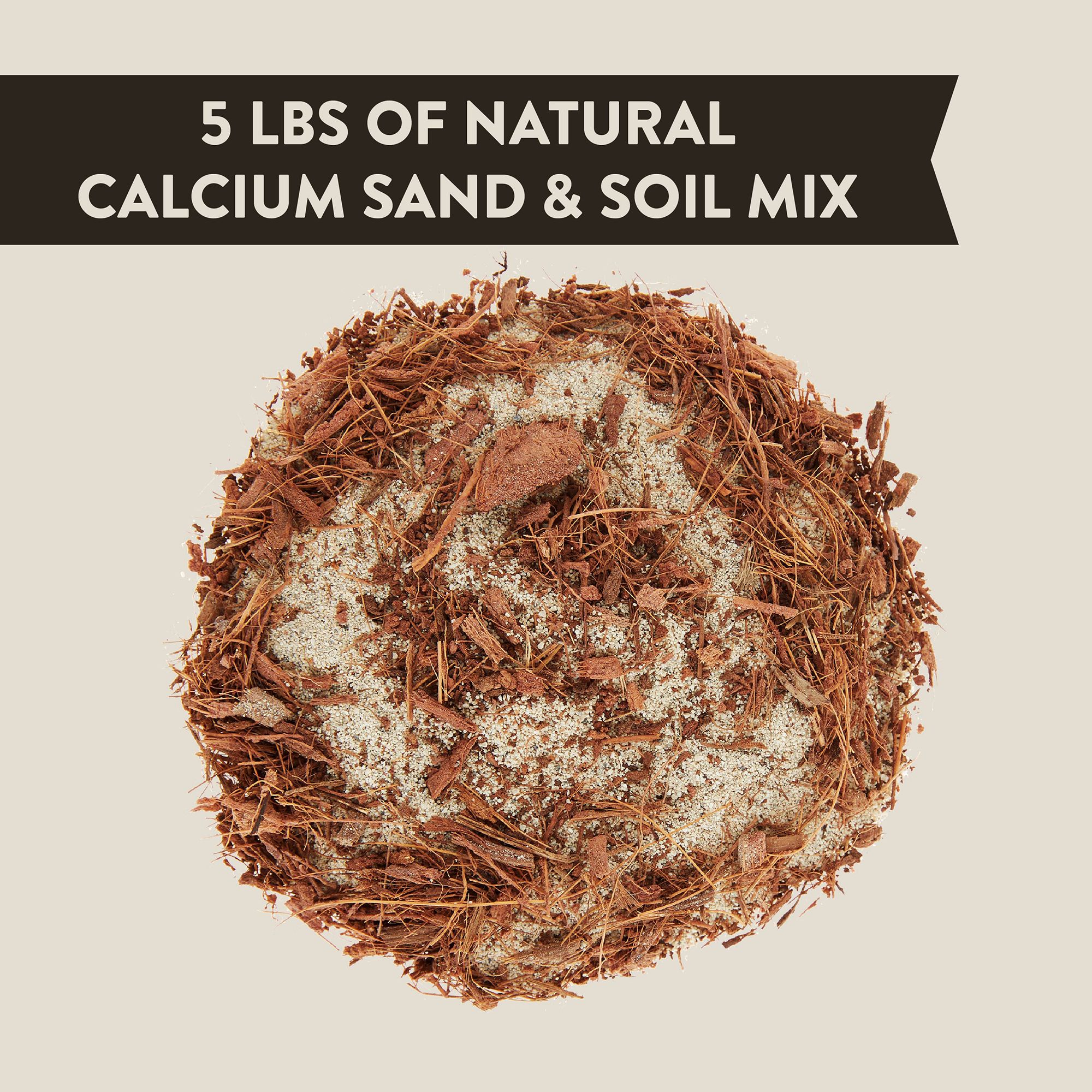Thrive Natural Calcium Sand Soil Mix - Reptile Sand Substrate - 5 lb - thumbnail 2