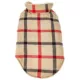 Product Pet Life® "Allegiance" Classic Plaid Pet Coat