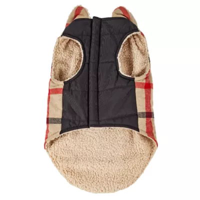 Product Pet Life® "Allegiance" Classic Plaid Pet Coat