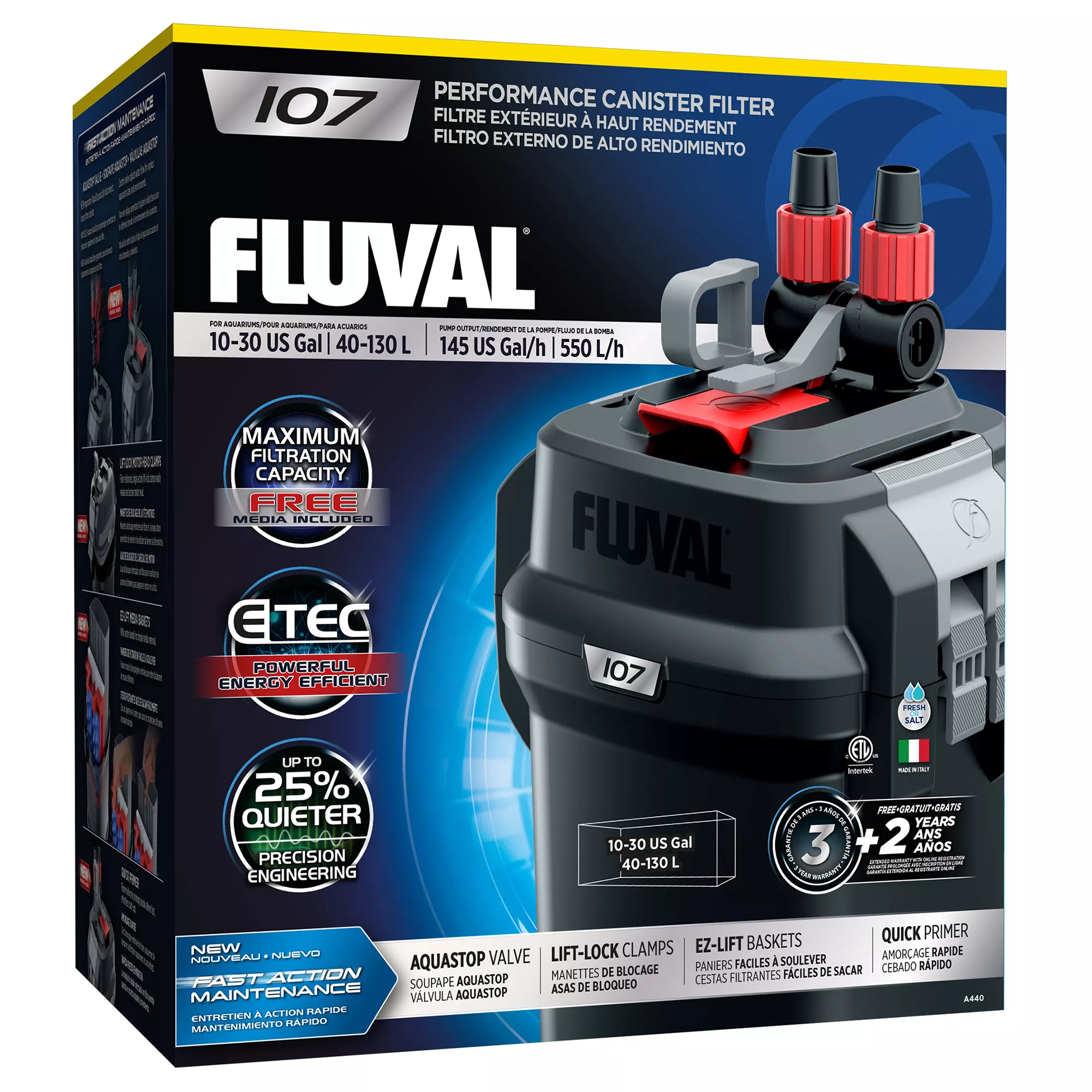 Fluval® External 107 Canister Filter